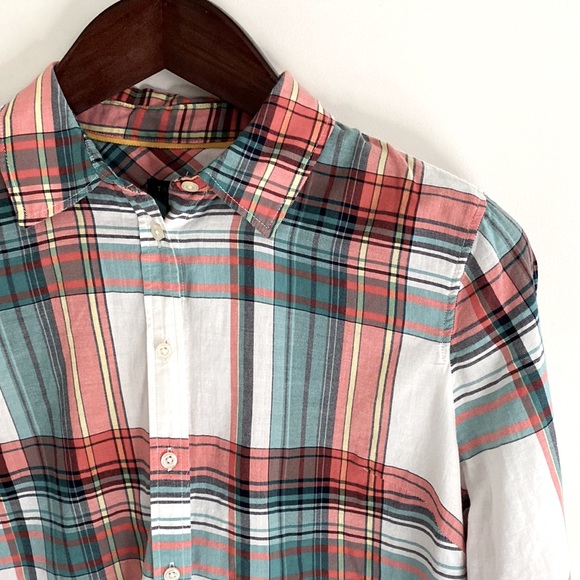 Talbots Women Plaid Button Down - Picture 5 of 5